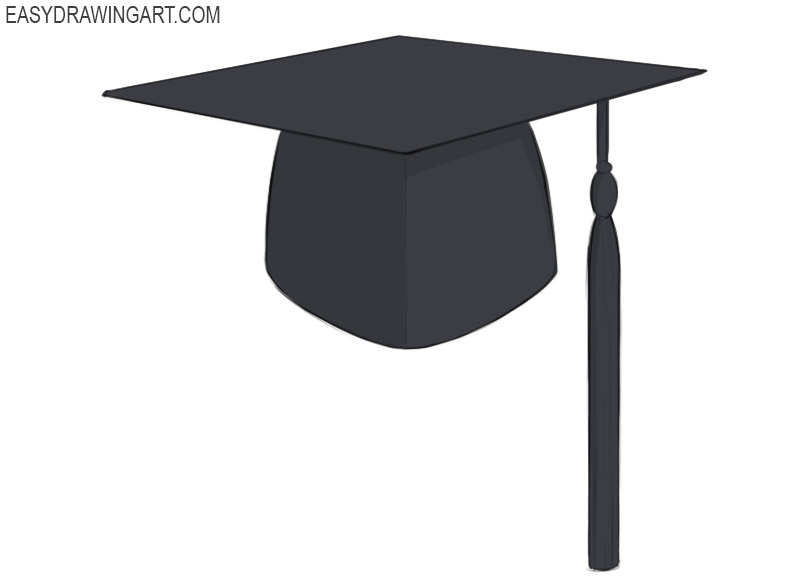 How to draw a graduation cap