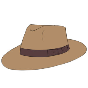 How to draw a hat
