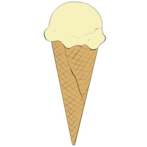 How to draw a ice cream