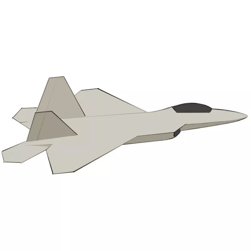 AST21 - fast fighter plane sketch