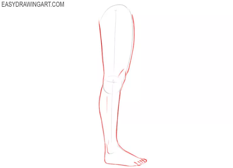 How to Draw Legs - Easy Drawing Art