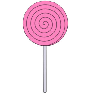 How to draw a lollipop