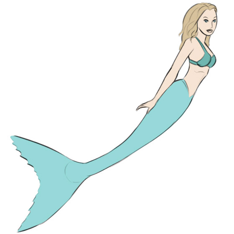 Mermaid Drawing, Sticker, Watercolor Painting, Glitter, Tail, Silhouette,  Cartoon, Aqua, Drawing, Mermaid, Sticker png | PNGWing