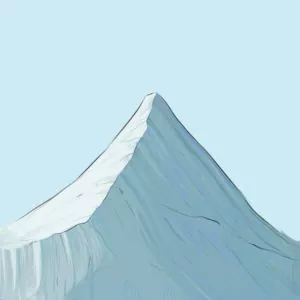How to draw a mountain