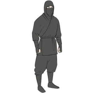 How to draw a ninja