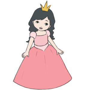How to draw a princess