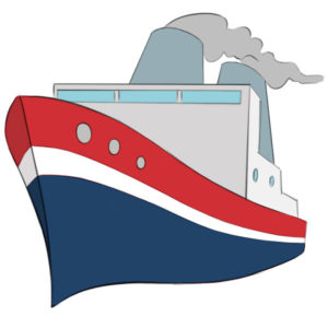 How to draw a ship