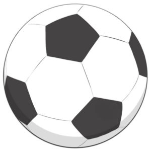 How to draw a soccer ball