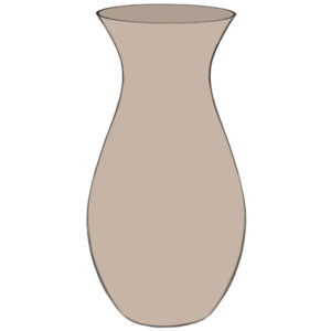 How to draw a vase