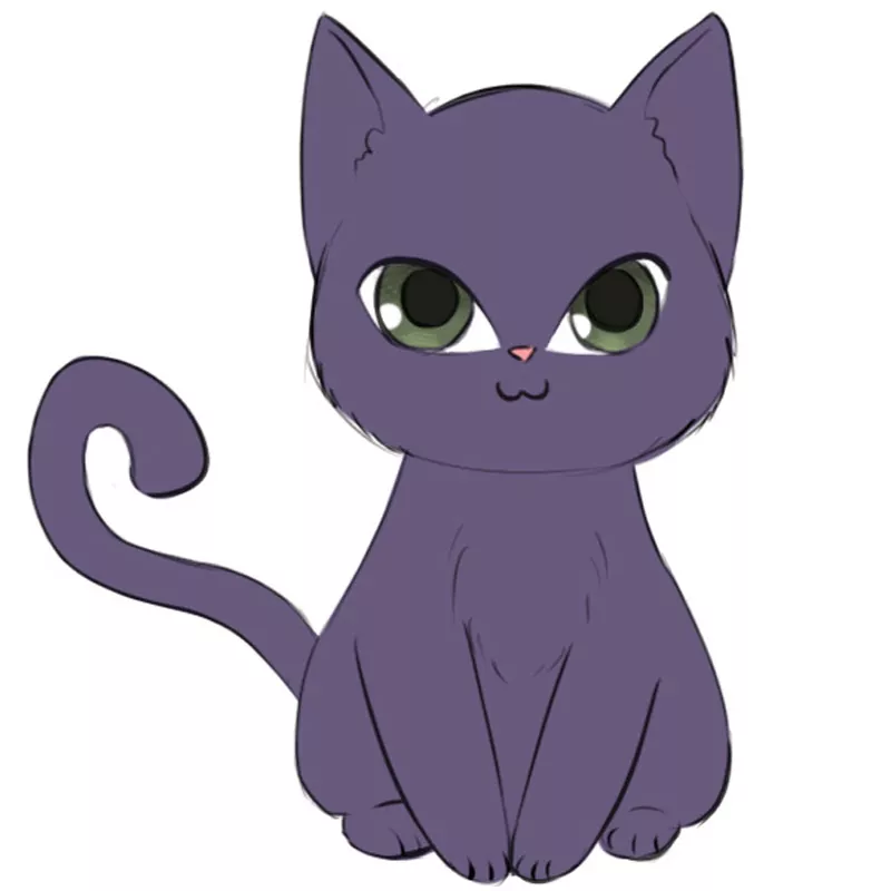 Cute Anime Animal Drawing HD Png Download  914x7162749829  PngFind