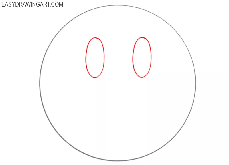 how to draw a smiling face