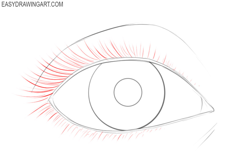 How To Draw An Eye Easy Drawing Art