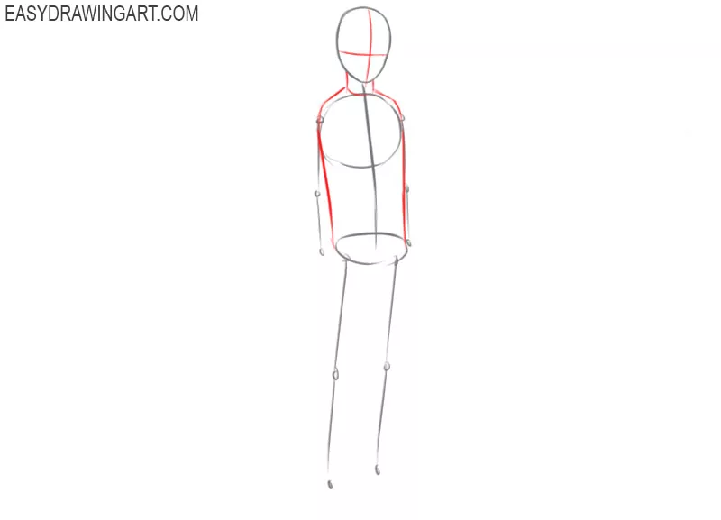 How to Draw an Anime Boy Body