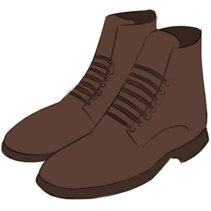 How to draw boots