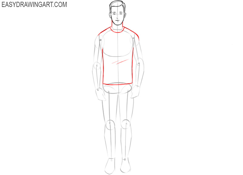 How to draw human body