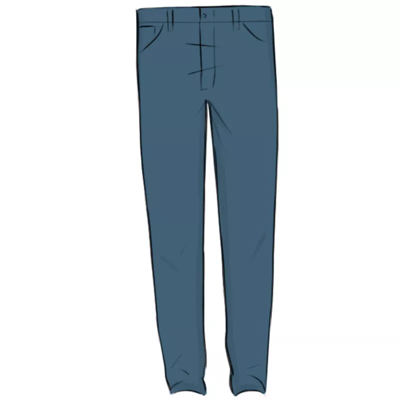 Jeans Drawing How To Draw Jeans Step By Step | eduaspirant.com