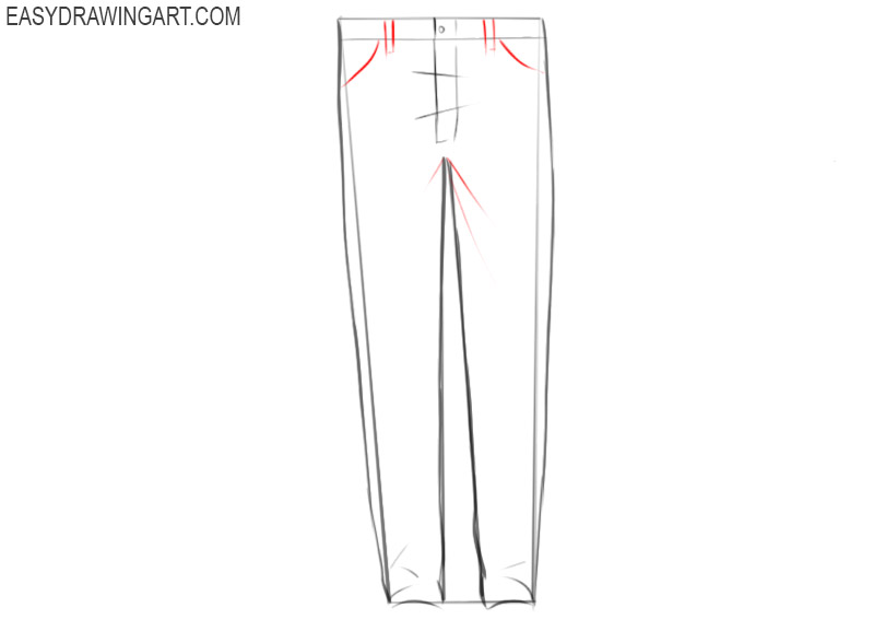 easy to draw jeans