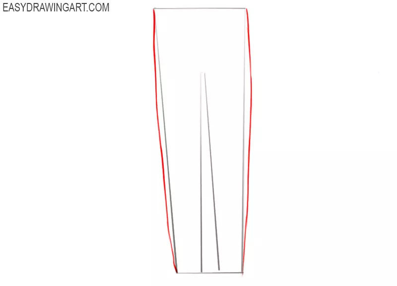 How to draw pants