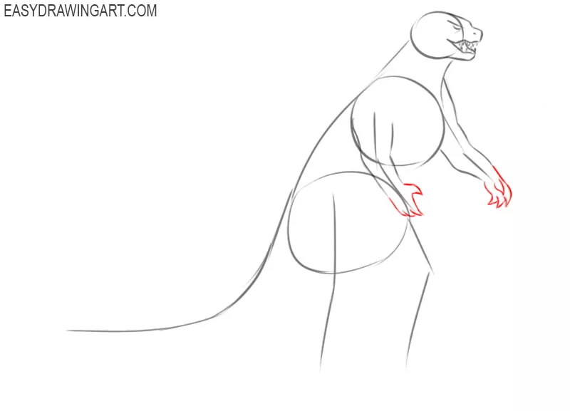How to sketch Godzilla