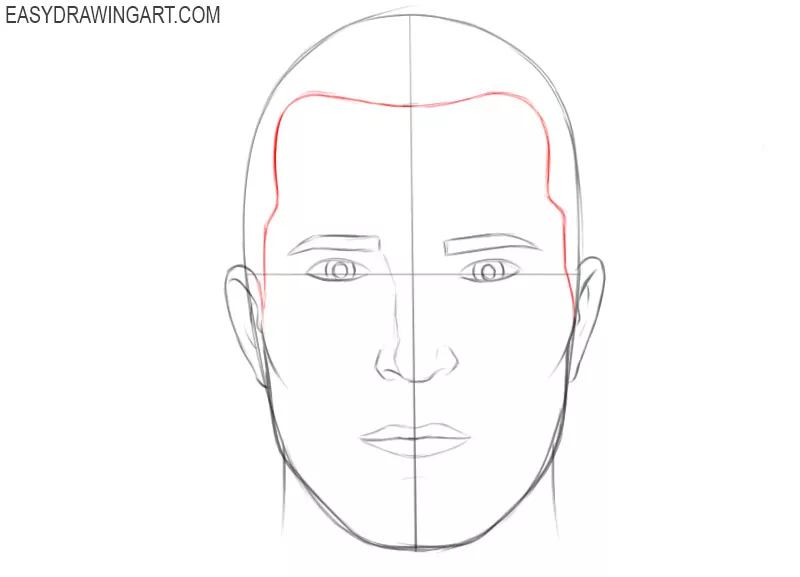 How to sketch a head
