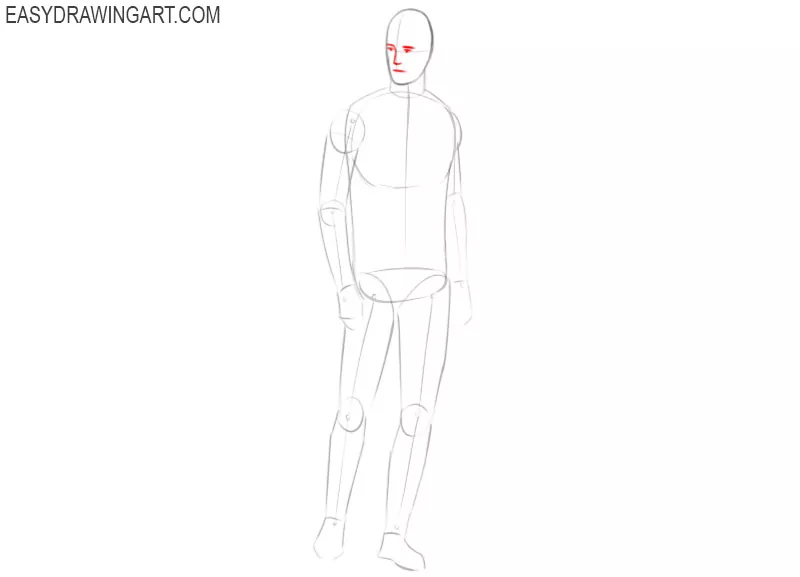 How to sketch a person