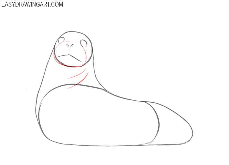 an easy way to draw a seal