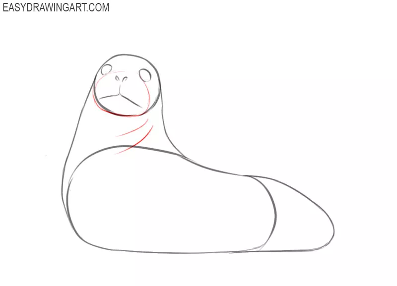 an easy way to draw a seal