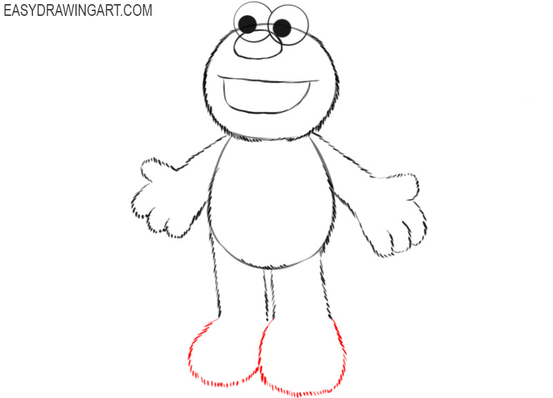 elmo drawing images 