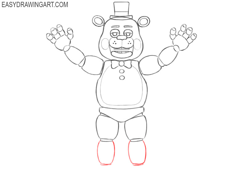 freddy fazbear drawing cute