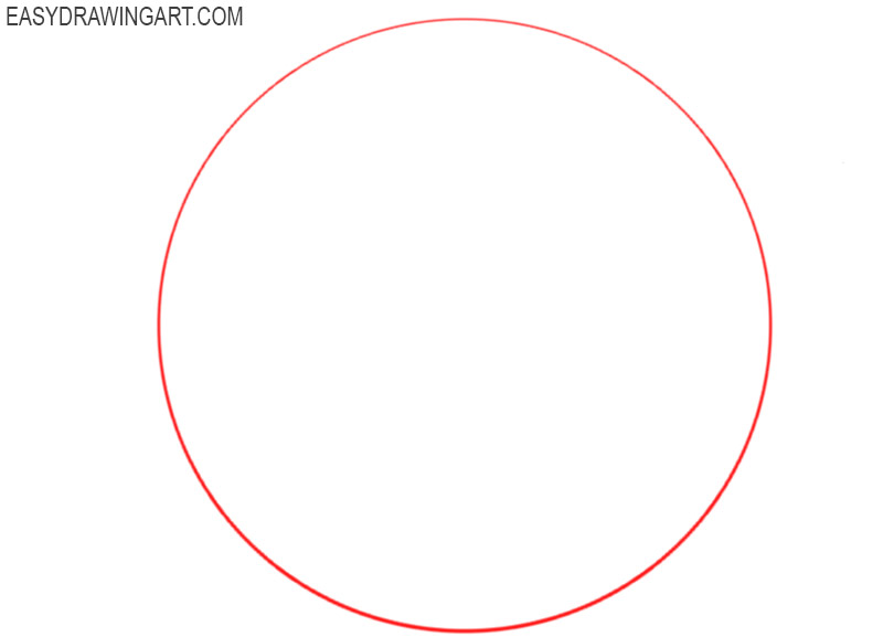 How to draw a ball easy