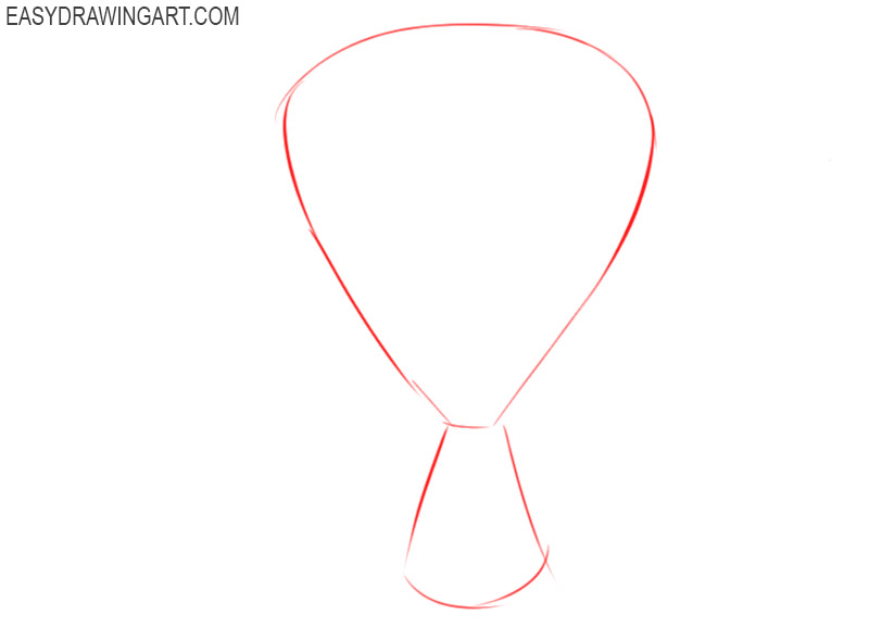 How to draw a bouquet of flowers: step 1