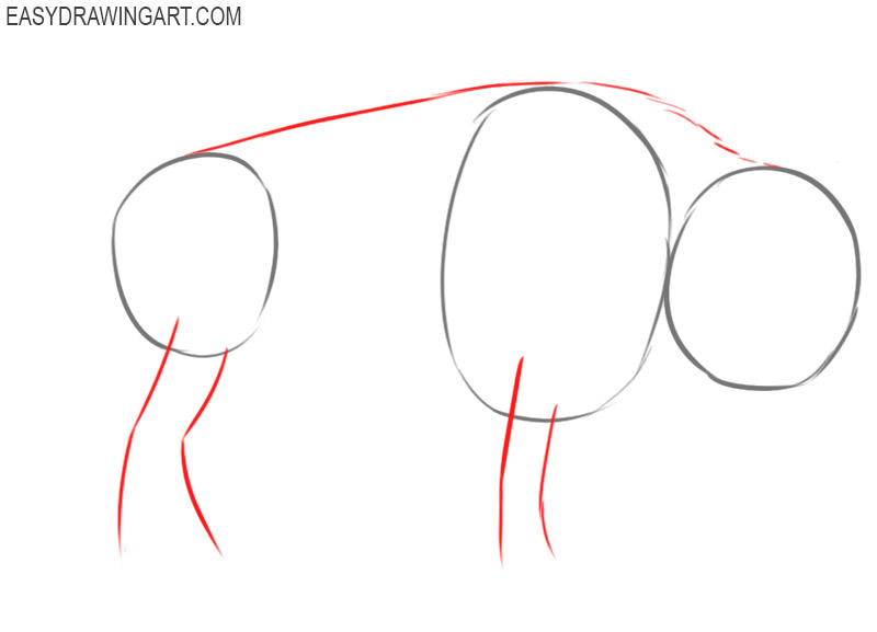 how to draw a buffalo easily