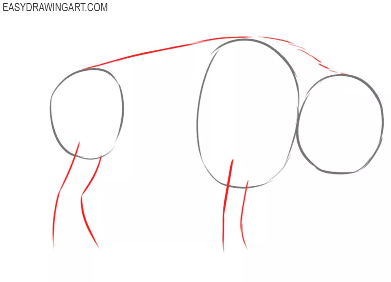 how to draw a buffalo easily
