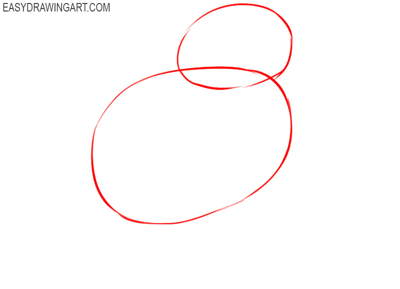 how to draw a chick easy step by step