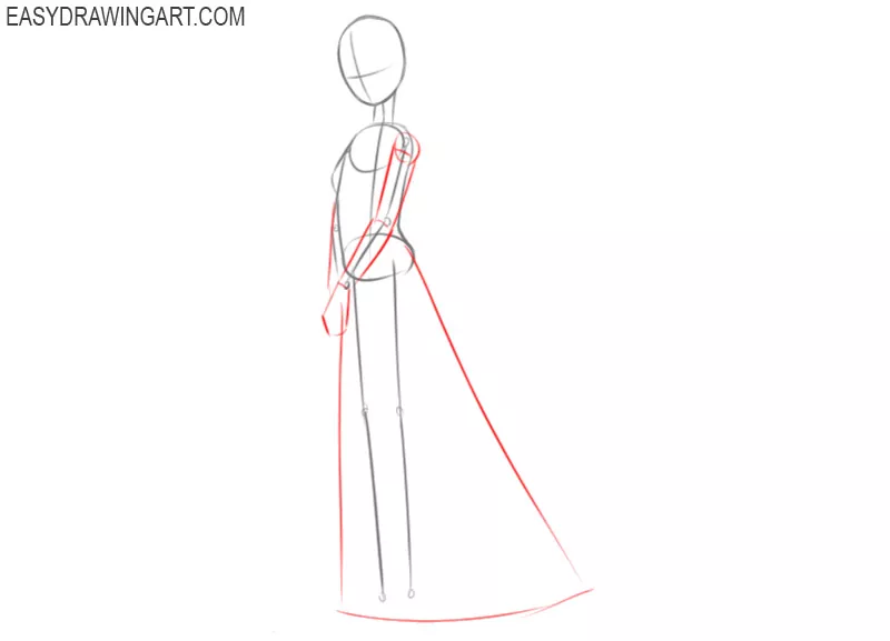 how to draw a cute elsa