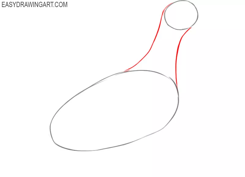 how to draw a duck for kids