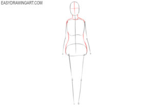 How to Draw a Female Body - Easy Drawing Art