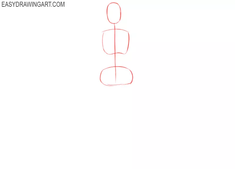 how to draw a female body step by step