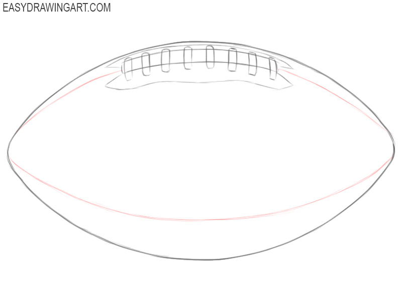 Football drawing tutorial