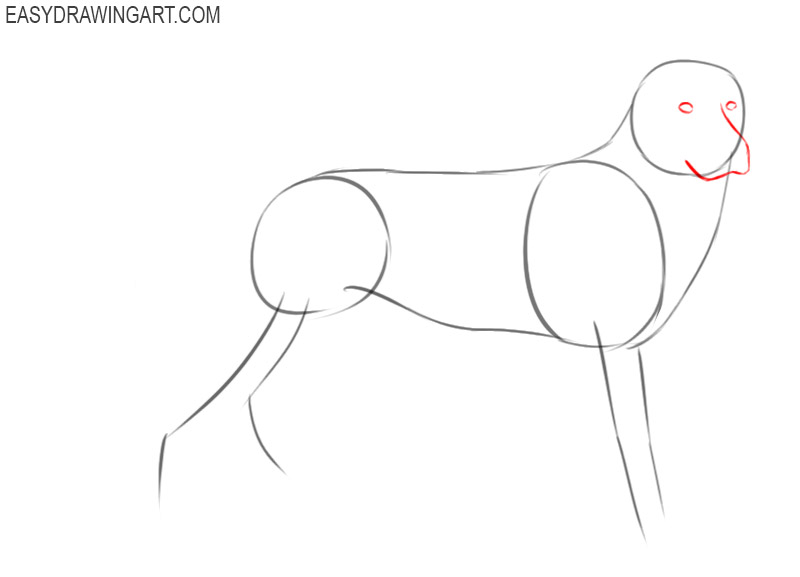 how to draw a german shepherd easy step by step 