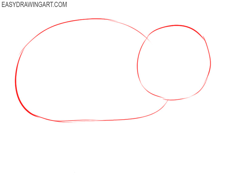 how to draw a hamster easy