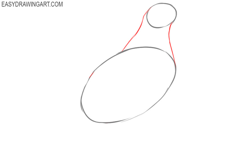 how to draw a hawk step by step