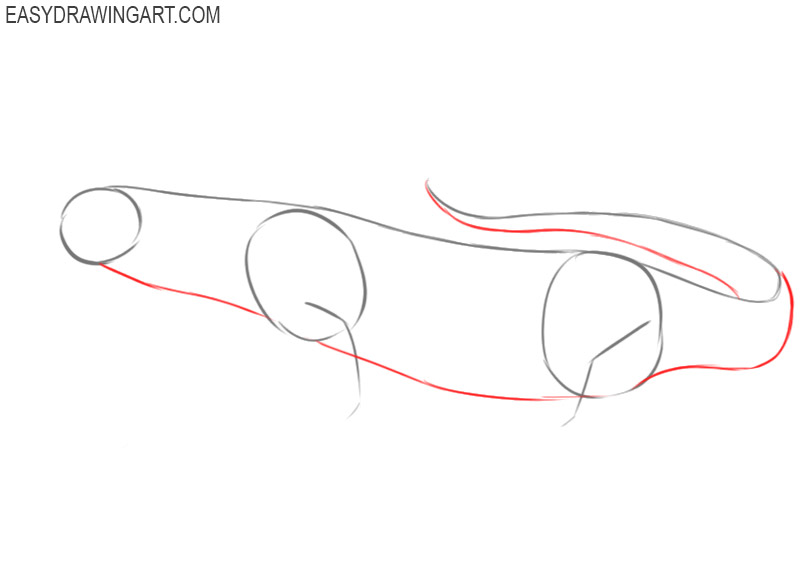 how to draw a komodo dragon easy step by step