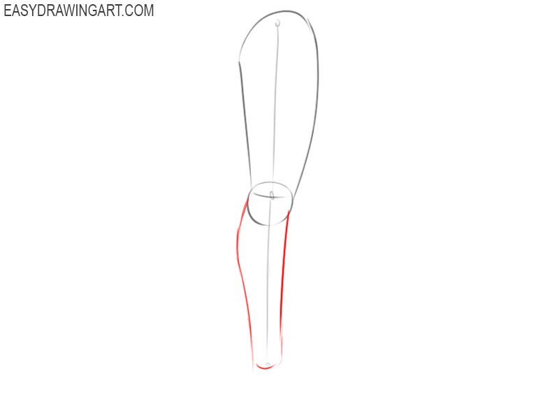 How to draw legs easy