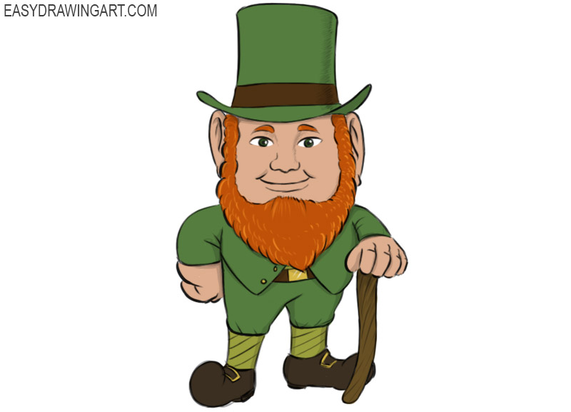 How to Draw a Leprechaun