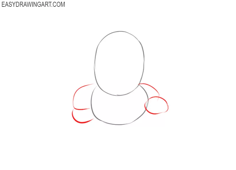 how to draw a leprechaun step by step 