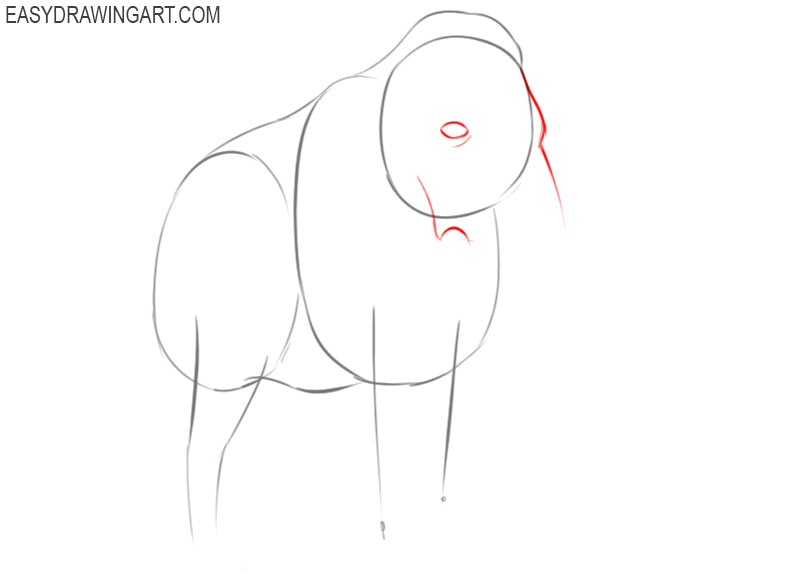 how to draw a mammoth cartoon