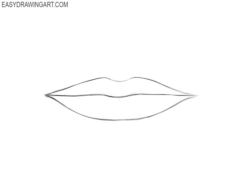 How to draw a realistic mouth