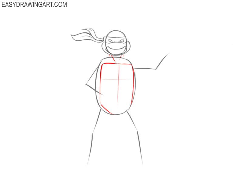 How to draw Ninja Turtles