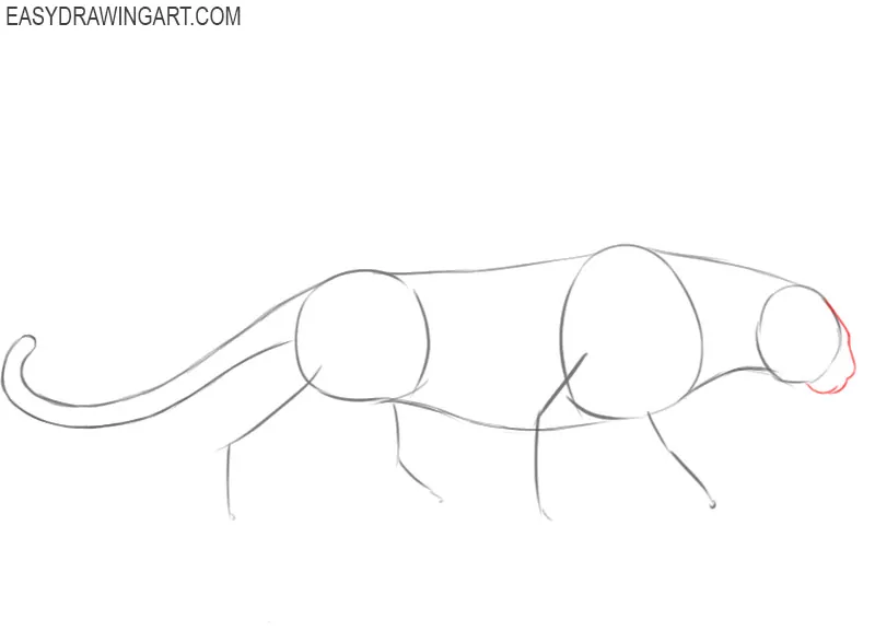 how to draw a cool panther